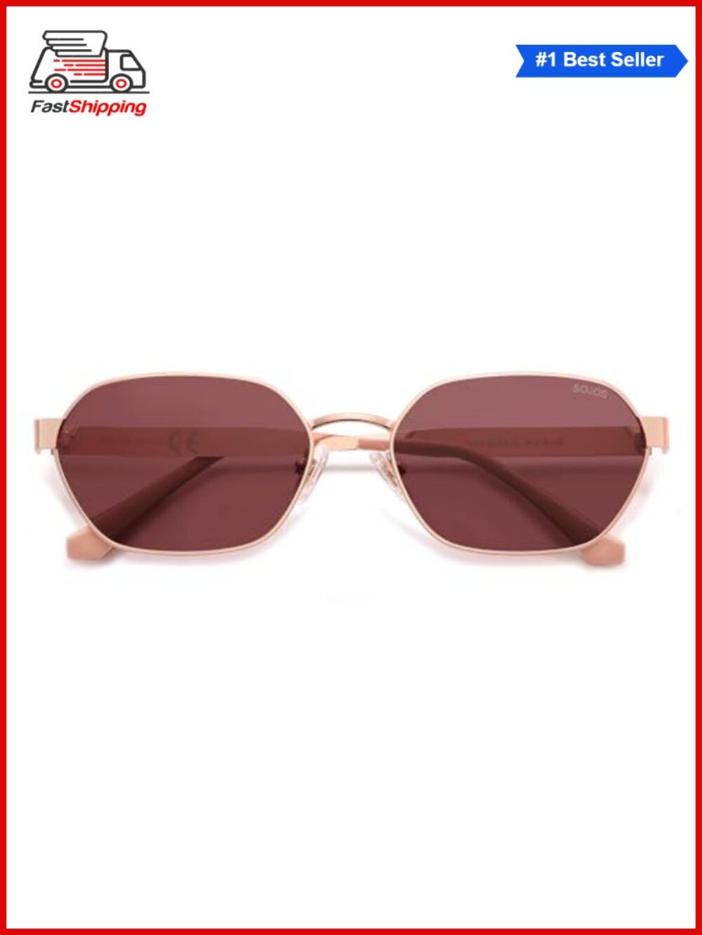 ✨SOJOS Polarized Hexagon Sunglasses UV400 Retro Unisex